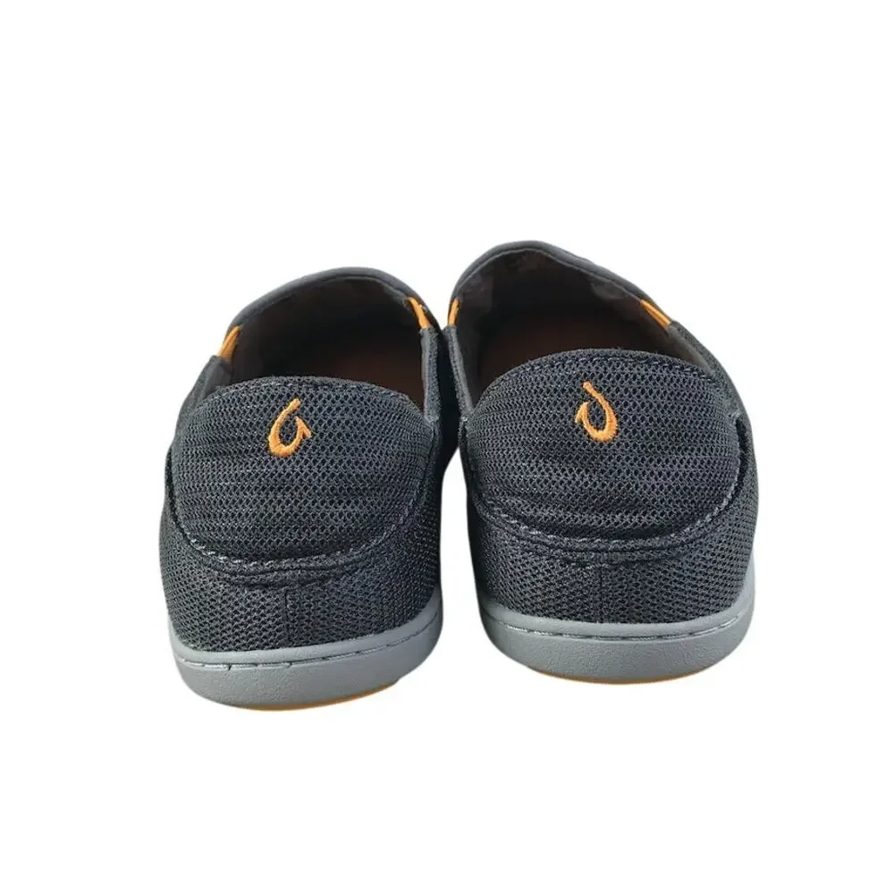 OLUKAI Nohea Mesh Slip-On Convertible Shoe Men 10.5 Gray Everyday Travel Comfort - Picture 5 of 10